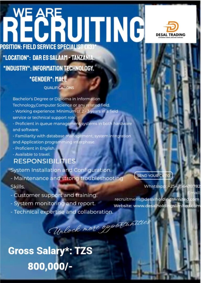 FIELD SERVICE SPECIALIST