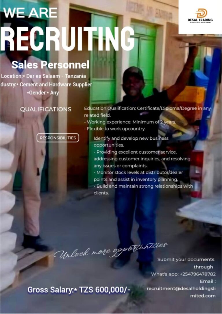 SALE PERSONNEL