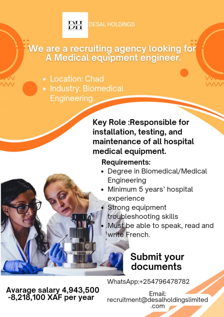 Biomedical Equipment Engineer